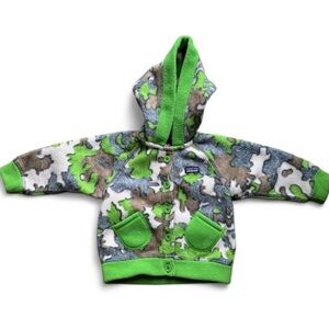 Patagonia baby Camouflage Hoodie size 6-12 months